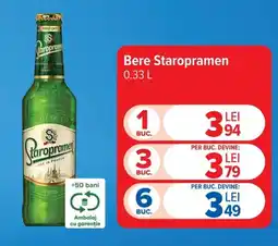 Carrefour Market Bere Staropramen Ofertă
