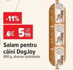 Carrefour Dogjoy salam pentru câini Ofertă