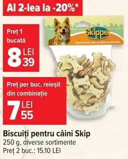 Carrefour Skip biscuiti pentru caini Ofertă
