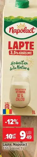 Carrefour Market Napolact lapte Ofertă