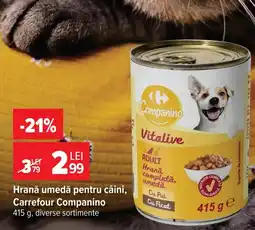 Carrefour Companino hrană umedă pentru câini Ofertă