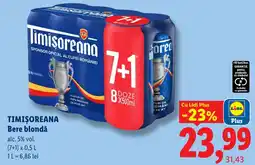 Lidl Timișoreana Bere blondă Ofertă