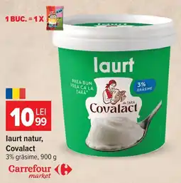 Carrefour Market laurt natur, covalact Ofertă