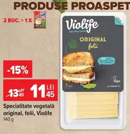Carrefour Market Violife specialitate vegetala original felii Ofertă