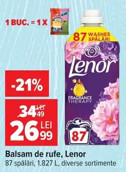 Carrefour Market Lenor balsam de rufe Ofertă