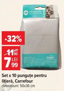 Carrefour Carrefour punguțe pentru litieră Ofertă