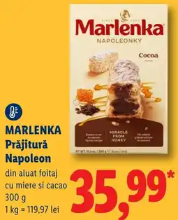 Lidl Marlenka Prăjitură Napoleon Ofertă