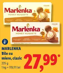 Lidl Marlenka bile cu miere, clasic Ofertă