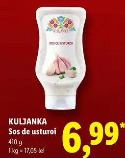 Lidl Kuljanka sos de usturoi Ofertă