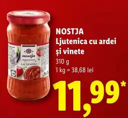 Lidl Nostja ljutenica cu ardei și vinete Ofertă