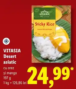 Lidl Vitasia desert asiatic cu orez și mango Ofertă