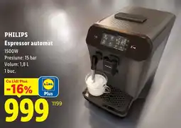Lidl Philips espressor automat Ofertă