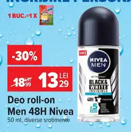 Carrefour Market Nivea men deo roll-on Ofertă