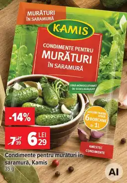 Carrefour Market Kamis condimente pentru muraturi in saramura Ofertă