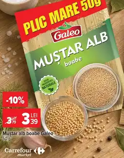 Carrefour Market Galeo muștar alb boabe Ofertă
