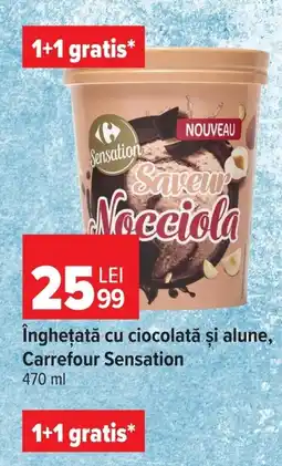 Carrefour Market Carrefour Sensation Inghețată cu ciocolată și alune Ofertă