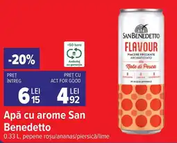 Carrefour Market Apă cu arome San Benedetto Ofertă