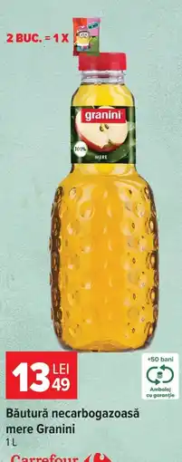 Carrefour Market granini băutură necarbobogazoasă mere Ofertă