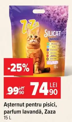 Carrefour Zaza așternut pentru pisici Ofertă