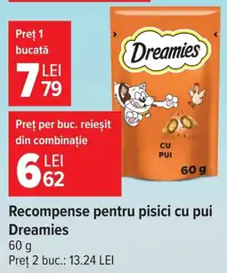 Carrefour Market Dreamies cu pui Ofertă