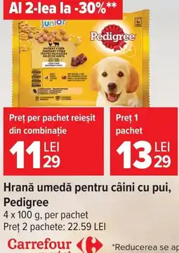 Carrefour Market Pedigree junior Ofertă