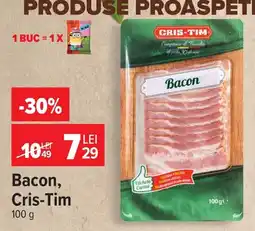 Carrefour Market Cris-Tim Bacon Ofertă