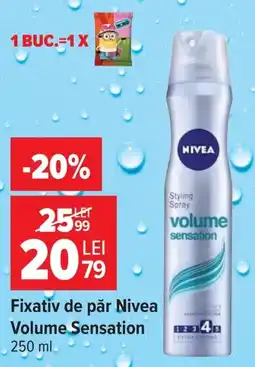 Carrefour Market Nivea fixativ de par volume sensation Ofertă