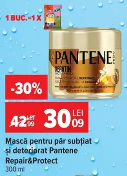 Carrefour Market Pantene mască pentru păr subțiat și deteriorat Ofertă
