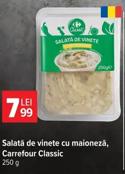 Carrefour Market Carrefour Classic Salată de vinete cu maioneză Ofertă