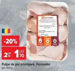 Carrefour Market Fermador pulpe de pui inferioare Ofertă