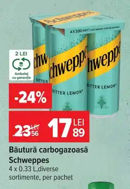 Carrefour Market Schweppes băutură carbogazoasă Ofertă