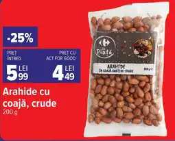 Carrefour Market La Piață arahide cu coajă, crude Ofertă