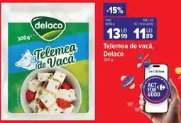 Carrefour Market Delaco Telemea de Vacă Ofertă
