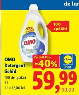 Lidl OMO Detergent lichid Ofertă