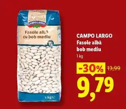 Lidl Campo Largo Fasole albă bob mediu Ofertă