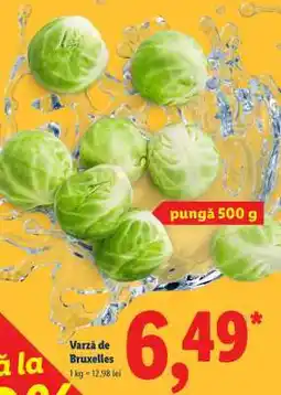 Lidl Varză de Bruxelles Ofertă