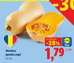 Lidl Dovleac pentru copt Ofertă