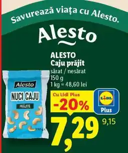 Lidl Alesto Caju prăjit Ofertă