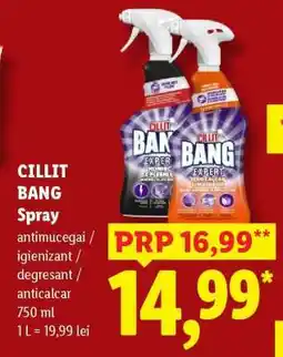 Lidl CILLIT BANG Spray Ofertă