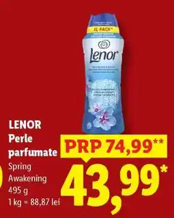 Lidl LENOR Perle parfumate Ofertă
