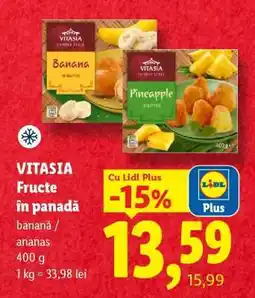 Lidl VITASIA Fructe în panadă Ofertă