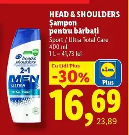 Lidl HEAD & SHOULDERS Șampon pentru bărbați Ofertă