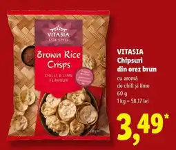 Lidl VITASIA Chipsuri din orez brun Ofertă