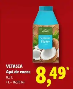 Lidl VITASIA Apă de cocos Ofertă