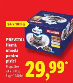 Lidl PREVITAL Hrană umedă pentru pisici Ofertă