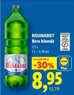 Lidl NEUMARKT Bere blondă Ofertă
