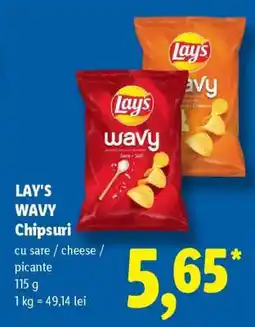 Lidl LAY‘S WAVY Chipsuri Ofertă