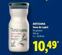 Lidl ARTESANA Sana de capră Ofertă