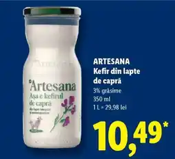 Lidl Artesana Kefir din lapte de capră Ofertă