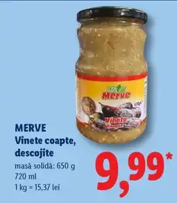Lidl MERVE Vinete coapte, decojite Ofertă